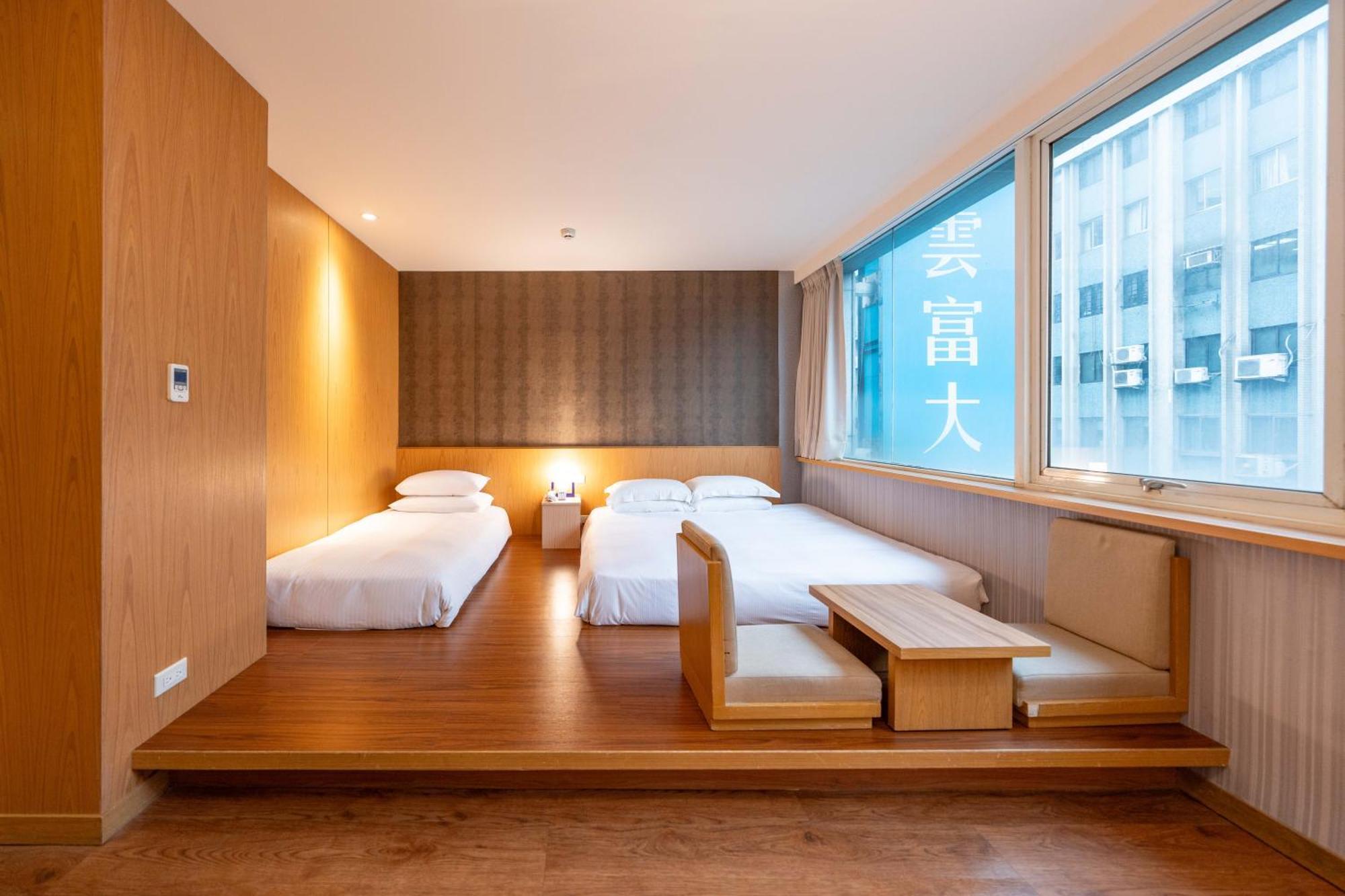 雲富大飯店 Hotel Cloud-Zhongshan Taipei Dış mekan fotoğraf